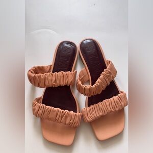 New STAUD maya ruched sandel